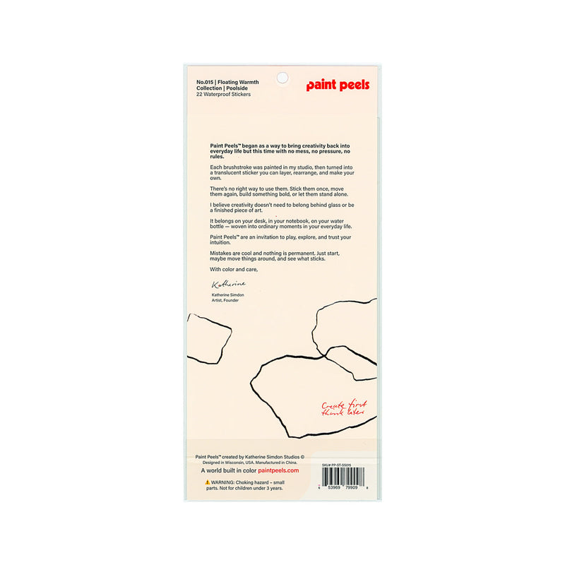 Floating Warmth - No.015 Single Sticker Sheet-zoom-