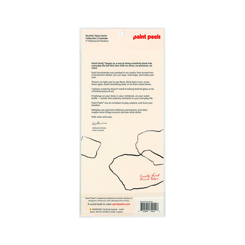 Open Swim - No.018 Single Sticker Sheet-zoom-