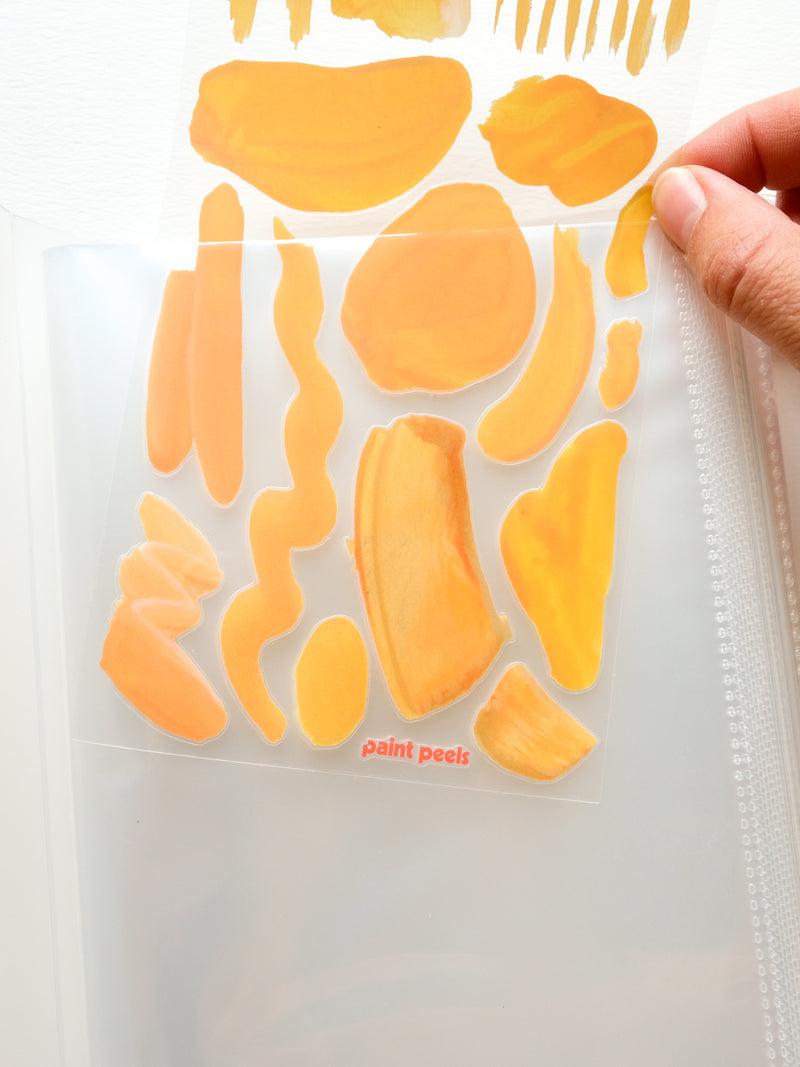 Sticker Storage Book for Paint Peels-zoom-