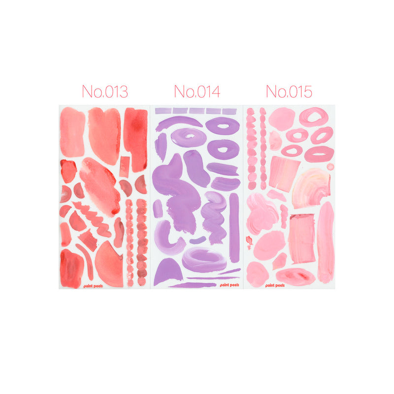 Poolside Collection Paint Peels - No.013-No.018 Pack-zoom-
