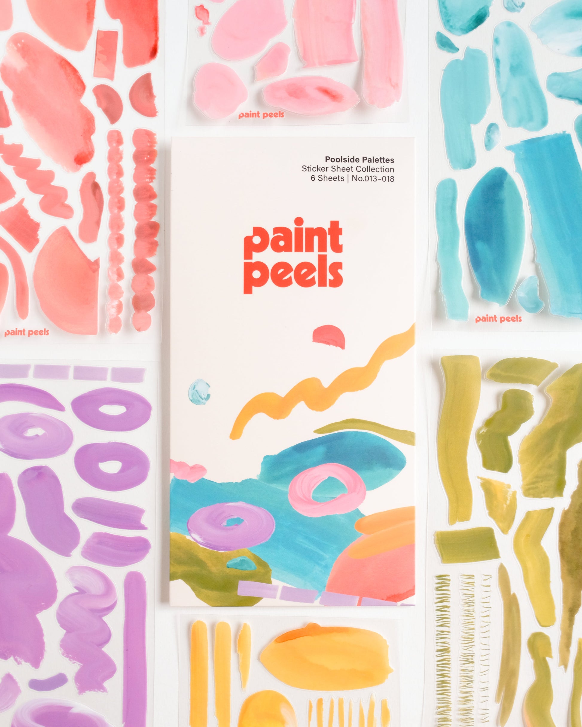 Poolside Collection Paint Peels - No.013-No.018 Pack-1