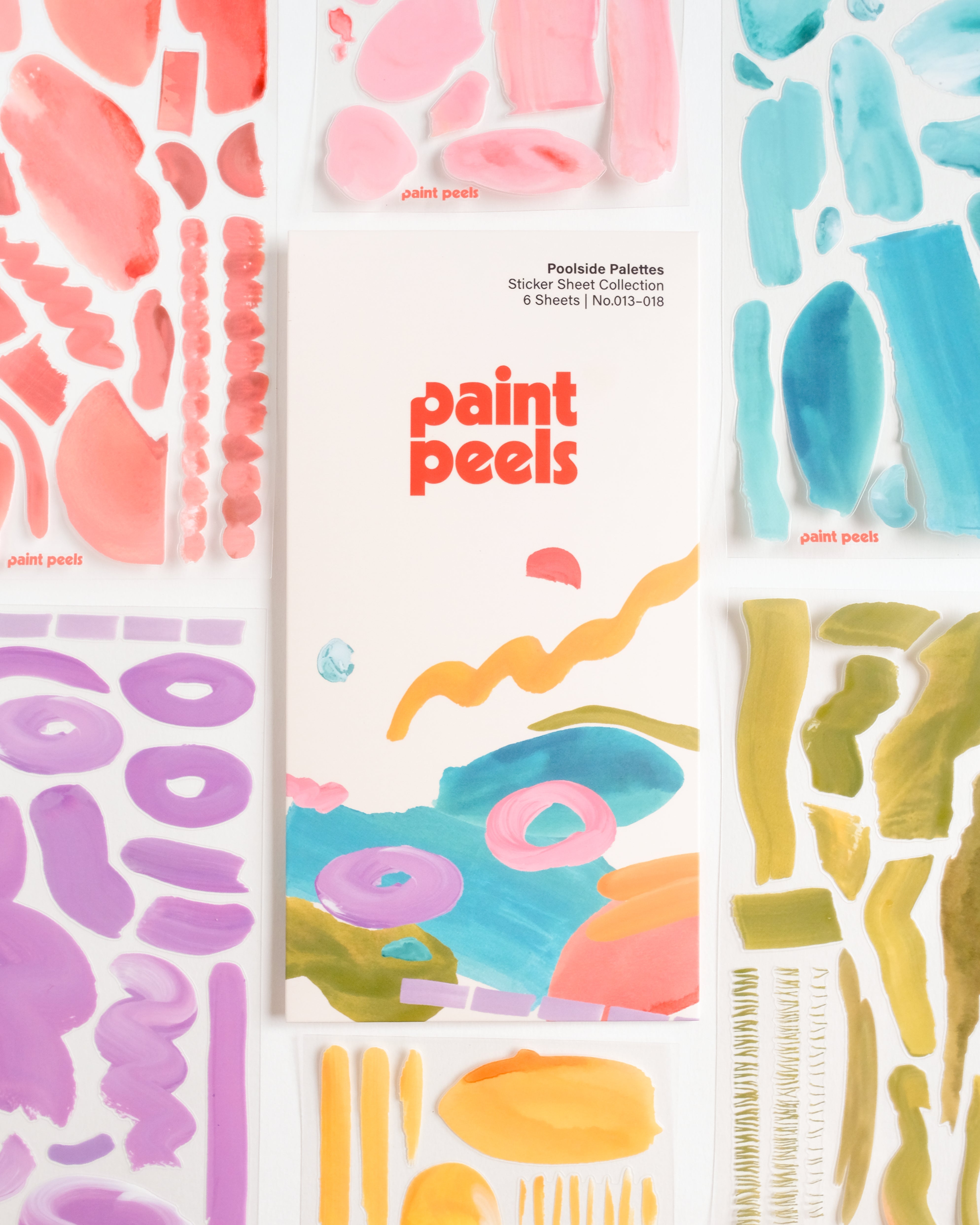 Poolside Collection Paint Peels - No.013-No.018 Pack-zoom-1