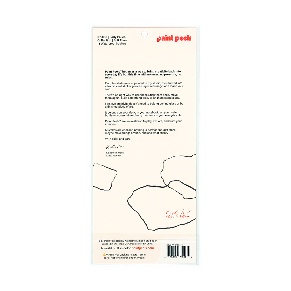 Early Pollen - No.008 Single Sticker Sheet-2