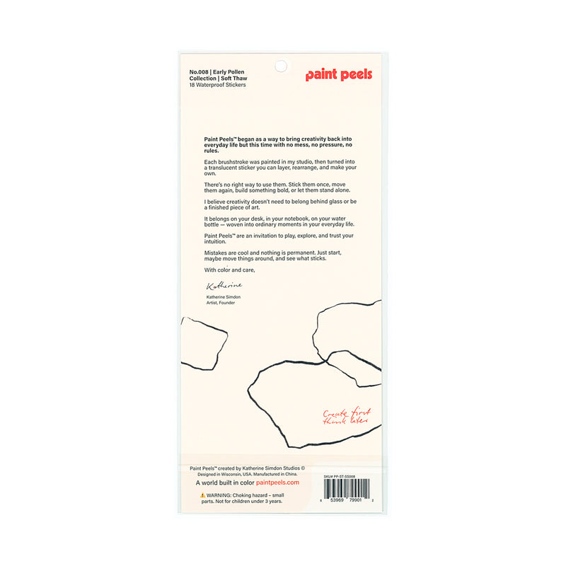 Early Pollen - No.008 Single Sticker Sheet-zoom-