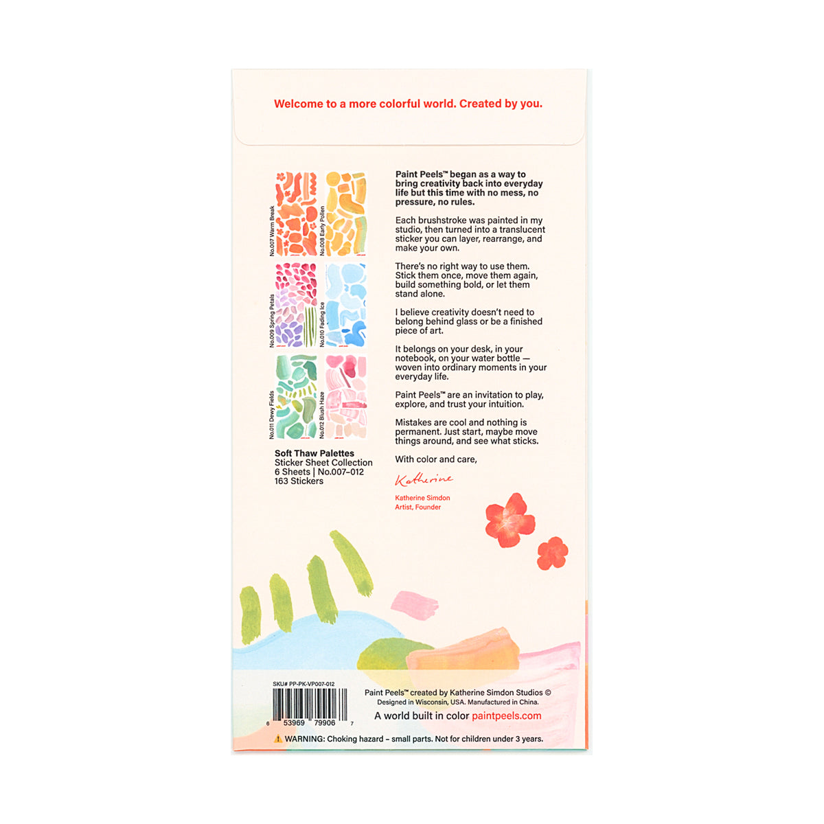 Soft Thaw Collection Paint Peels - No.007-No.012 Pack-zoom-2