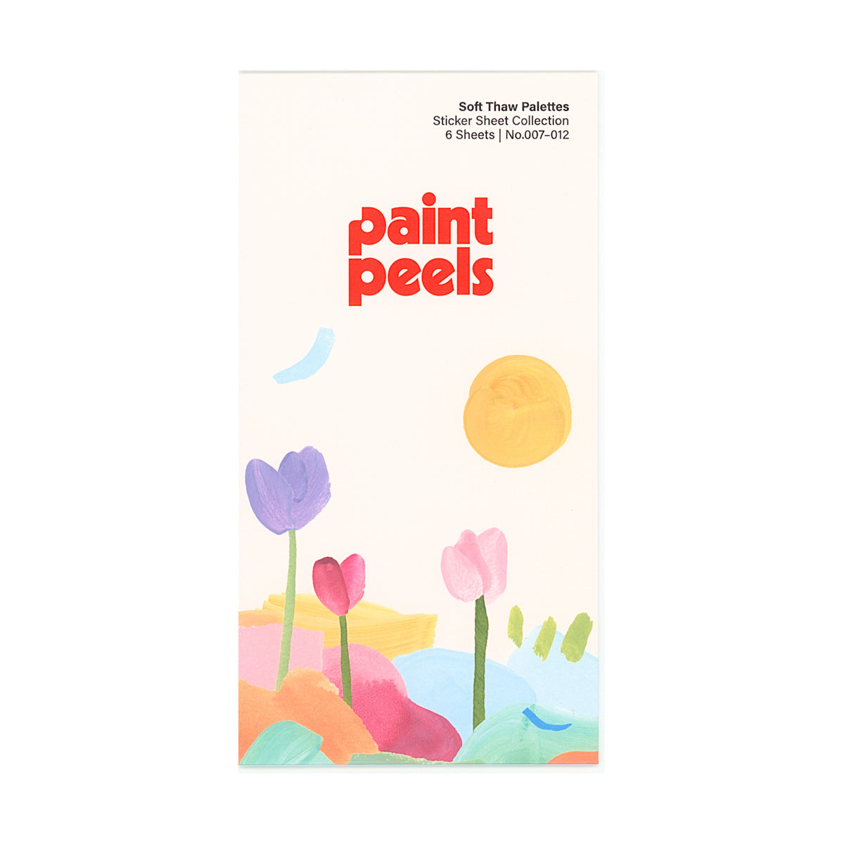 Soft Thaw Collection Paint Peels - No.007-No.012 Pack-3
