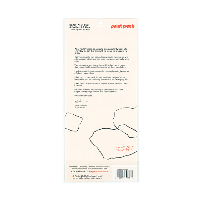 Warm Break - No.007 Single Sticker Sheet-zoom-