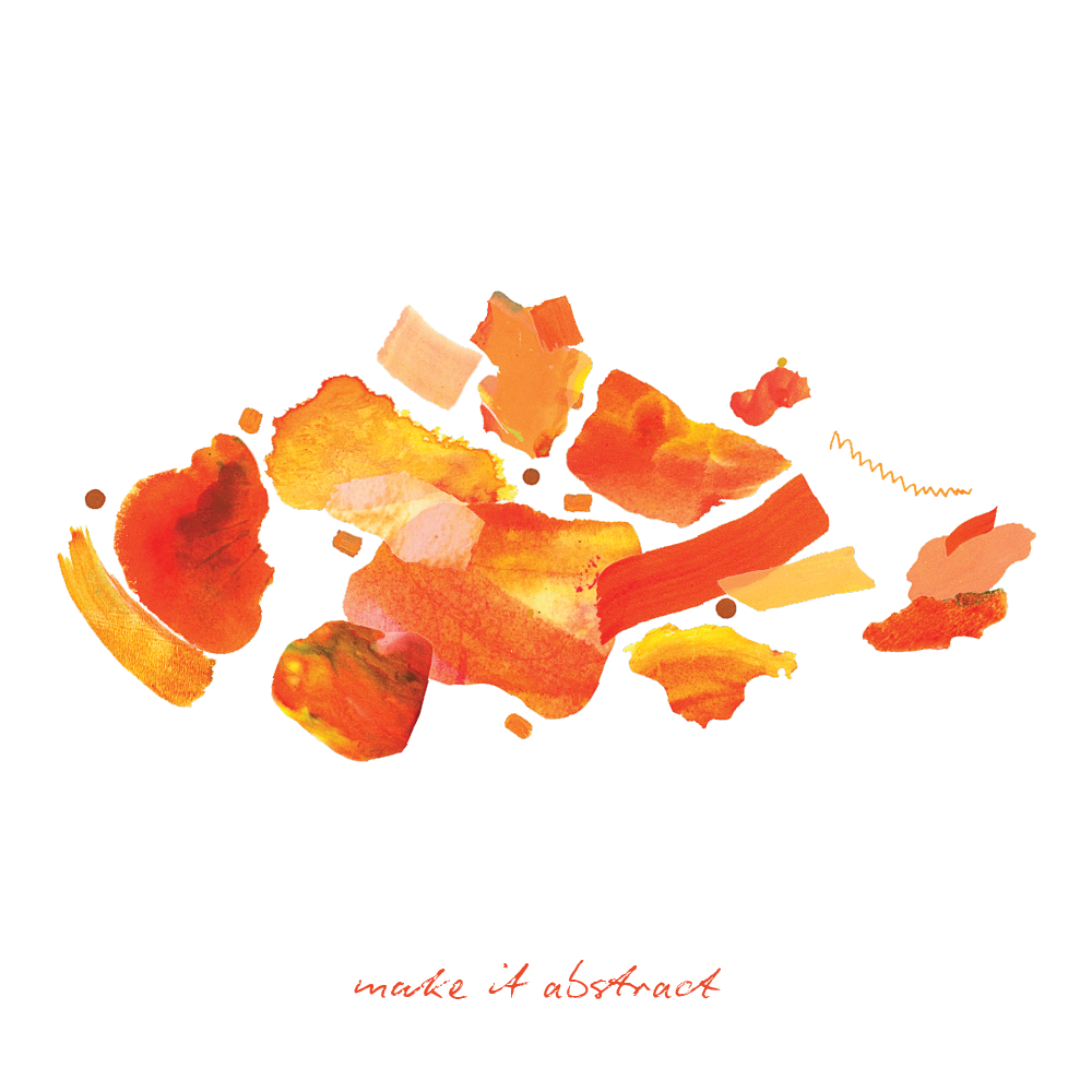 Vibrant Oranges Paint Peels - No.002 Single Sticker Sheet-zoom-3