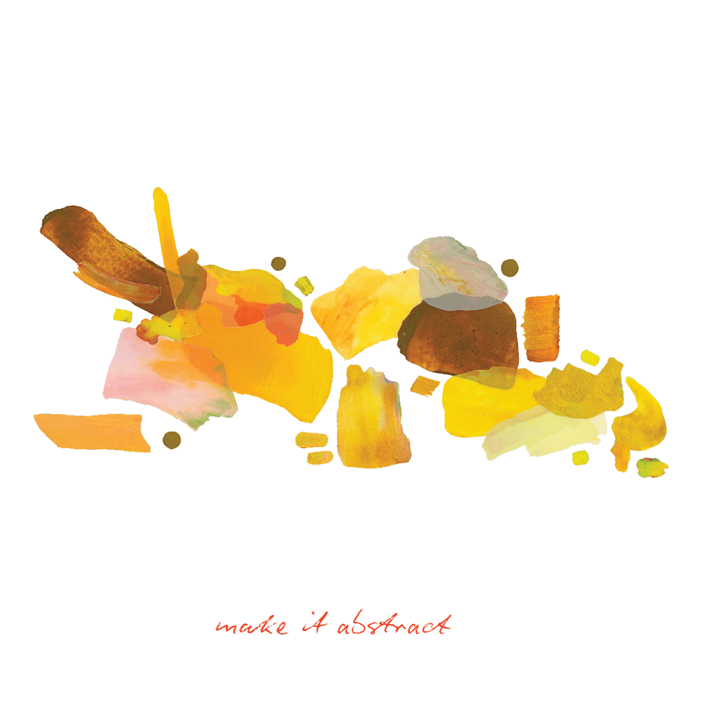 Vibrant Yellows Paint Peels - No.003 Single Sticker Sheet-3
