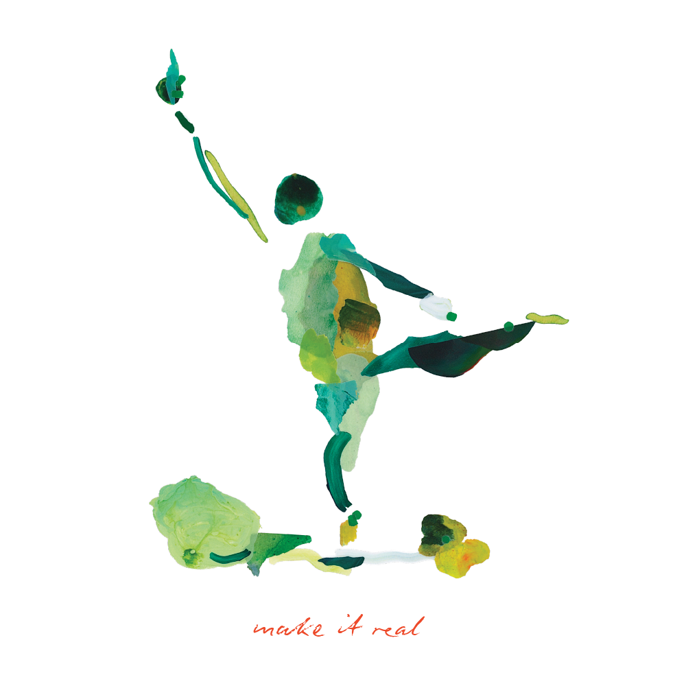 Vibrant Greens Paint Peels - No.004 Single Sticker Sheet